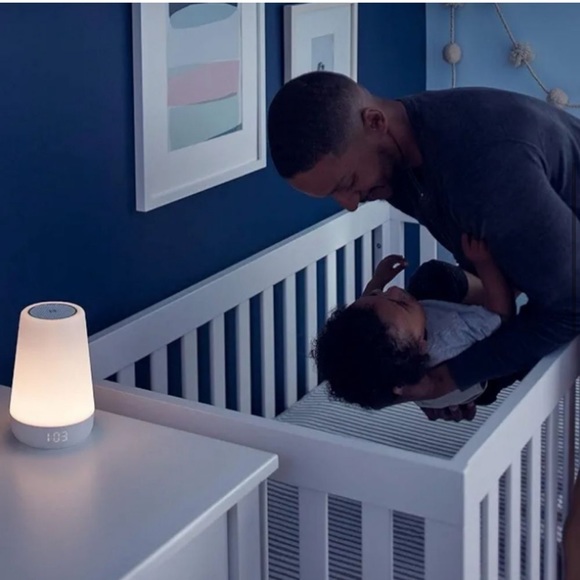 Hatch Rest Sound Machine Night Light Time To Rise Plus Audio Baby Monitor - Picture 4 of 12